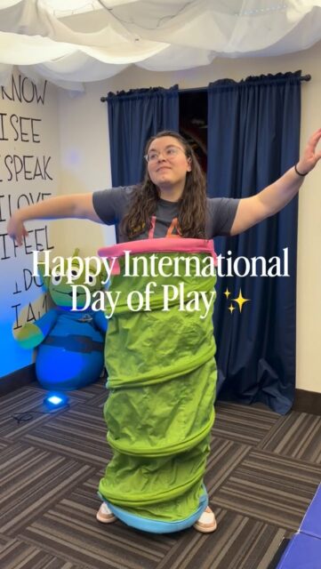 Play helps children (and adults) process emotions, build confidence, strengthen relationships, and make sense of the world around us. It’s also one of the ways our therapists connect with children in a safe, supportive environment. 🧸🪀🪁

This International Day of Play, we celebrate the joy, creativity, and resilience that play brings to children and families every day. 🌈

How are you making time for play today? ✨

#playtherapy #workingwithkids #playtimemagic