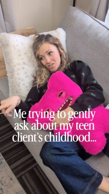 When you’re trying to get your teen client to open up… 👀

And they answer every question with:
“Good.”
“Fine.”
“I don’t know.” 😂

We get it. Opening up can feel uncomfortable, especially when you’re used to handling everything on your own.

That’s why therapy isn’t about forcing teens to talk. It’s about creating a space where they feel understood, respected, and safe enough to share at their own pace.

Sometimes trust starts with a conversation. Sometimes it starts with a joke, a shared interest, or just sitting in the quiet until they’re ready. 💙

At Grandview Family Counseling, we meet teens where they are. Feeling understood is the first step toward healing.

📍Serving families in Bountiful, Farmington, Layton, and surrounding virtually across Utah.

✨ Ready to support your teen? Reach out to learn more about therapy @ Grandview

#playtherapy #workingwithkids #therapistsofinstagram