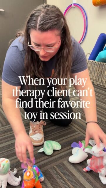 POV: The session comes to a complete stop because the one toy they wanted is nowhere to be found. 🧸🔍
Suddenly, we’re all on a very important mission.
Play therapists know that sometimes the biggest therapeutic challenge of the day is locating a toy that was definitely here last week. 😂
#playtherapy #playtherapist #workingwithkids