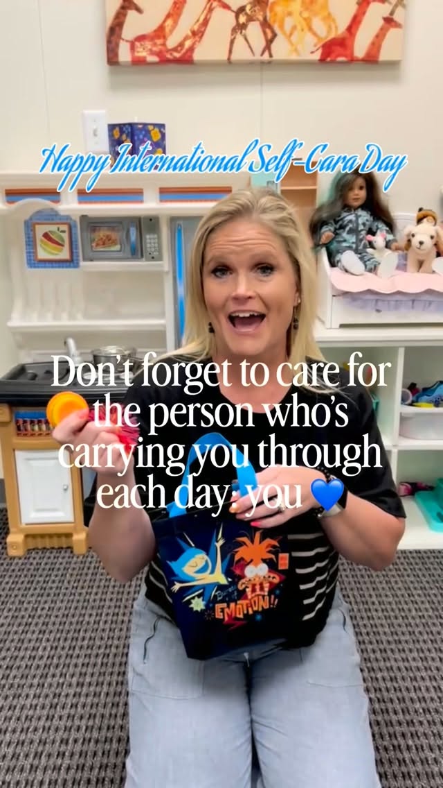 Happy International Self-Care Day ❤️

Don’t forget to take care of the person who’s carrying you through every single day: YOU 😉 

Self-care doesn’t have to be expensive, elaborate, or picture-perfect. Often, it’s the small moments that make the biggest impact. ✨

Today, try something simple to care for yourself like.. ⬇️

🌿 Taking a walk in nature
😂 Laughing with the people you love most
🎨 Making time to be creative and have fun
💛 Doing something that makes you smile

What’s one small thing you’re doing for yourself today? Tell us in the comments ⬇️

If taking care of yourself has felt impossible lately, therapy can help. We’re here when you’re ready. 🔗 

#internationalselfcareday #mentalhealthmatters #selfcarematters #play