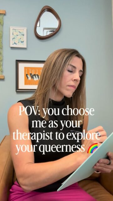 POV: you found a therapist who gets that exploring your queerness doesn’t need to come with judgment, assumptions, or having to explain yourself. 🏳️‍🌈

Your identity deserves space to be explored at your pace — whether you’re questioning, coming out, navigating relationships, unpacking internalized beliefs, or simply wanting to better understand yourself.

Therapy should feel like a place where you can show up as your whole self. 🤍

Ready to start? Reach out to Grandview Family Counseling to schedule an appointment.

📍 Bountiful & Layton, UT
💻 Virtual therapy across Utah
✨ 801-406-9002

#queer #lgbtqia #queertherapist